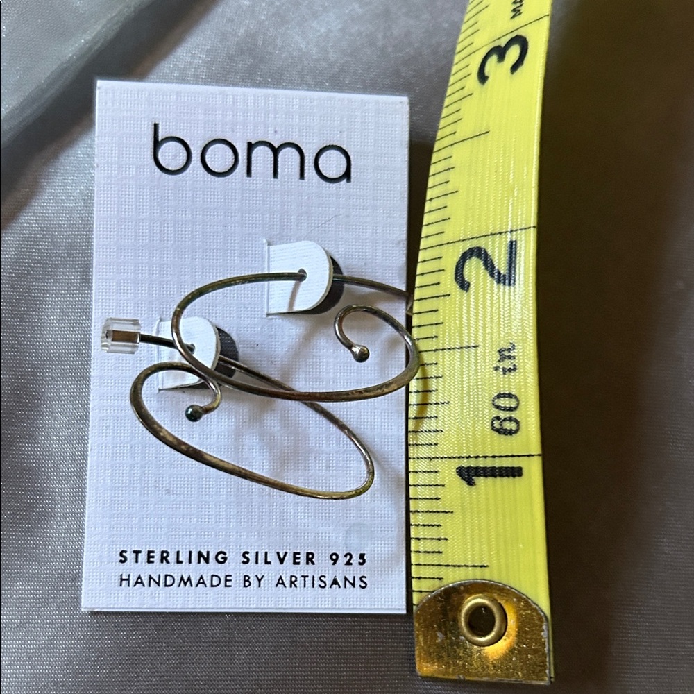 Boma Sterling Silver Earrings - Picture 3 of 4